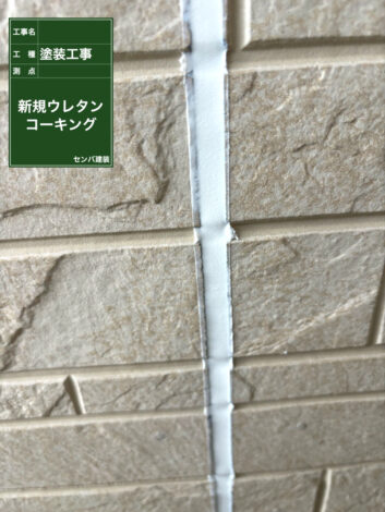 ［東京都清瀬市上清戸］コーキングの打ち替えを行いました【施工中の様子191】