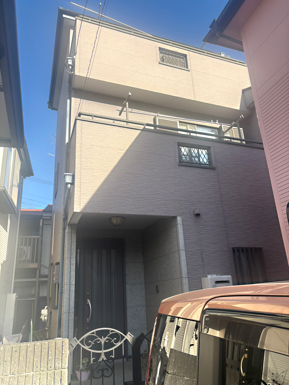 ［埼玉県浦和市］一軒家の施工に入ります【施工中の様子245】